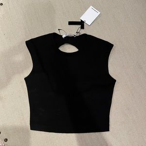 T by Alexander Wang Crop Top NWT
